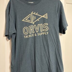Orvis Slate Blue Graphic Tee